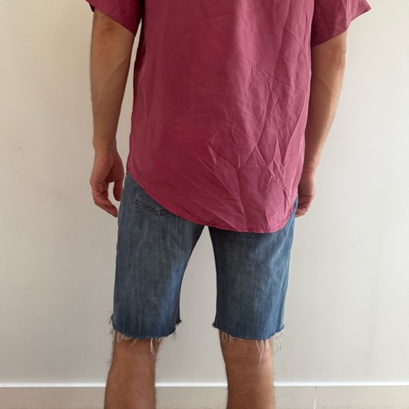 Vintage Levi’s 501 Original Fit Distressed Cut-Off Denim Shorts - Picture 3 of 15